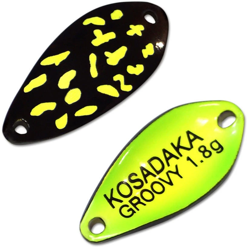 Колеблющаяся Блесна Kosadaka Trout Police Groovy 1,8 гр 25 мм Ak41   Tl-Grv-Ak41 — характеристики,
	                                    особенности конструкции