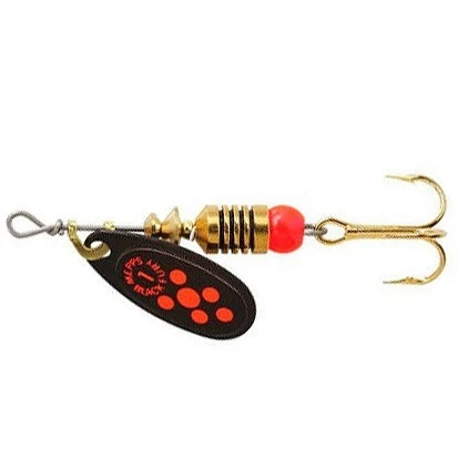 Вращающаяся Блесна Mepps Comet Black Fury №3 6,5 гр NR Fluo Orange   cbf-3-n-fo — характеристики,  особенности конструкции