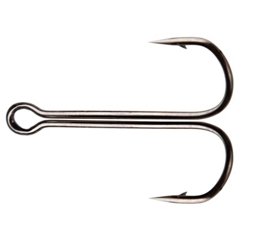 Крючок Двойной Hanzo Double Hook Long №1 10 шт    DHL-1 — характеристики,  особенности конструкции