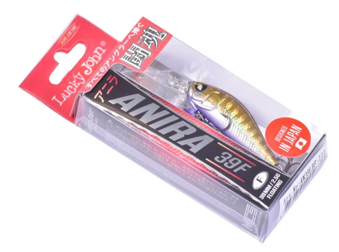 Воблер Lucky John Anira 39LBF 111 2,5 гр Pro Series  AN39LBF-111 — крупный план
	                                    2