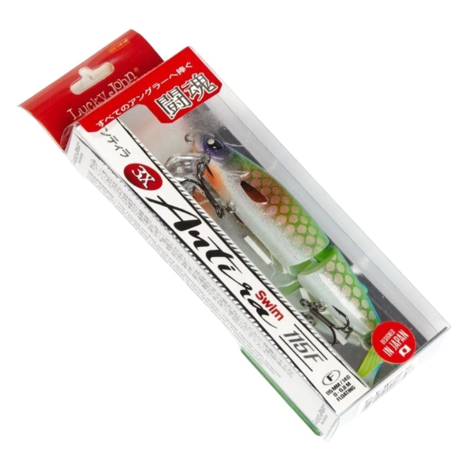 Воблер Lucky John Antira Swim 115F 701 14 гр Pro Series  ANT115F-701 — крупный план
	                                    2