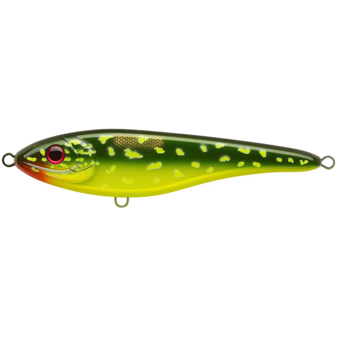 Воблер Strike Pro Big Bandit Sinking C202F Hot Pike 98 гр   EG-078#C202F — характеристики,  особенности конструкции