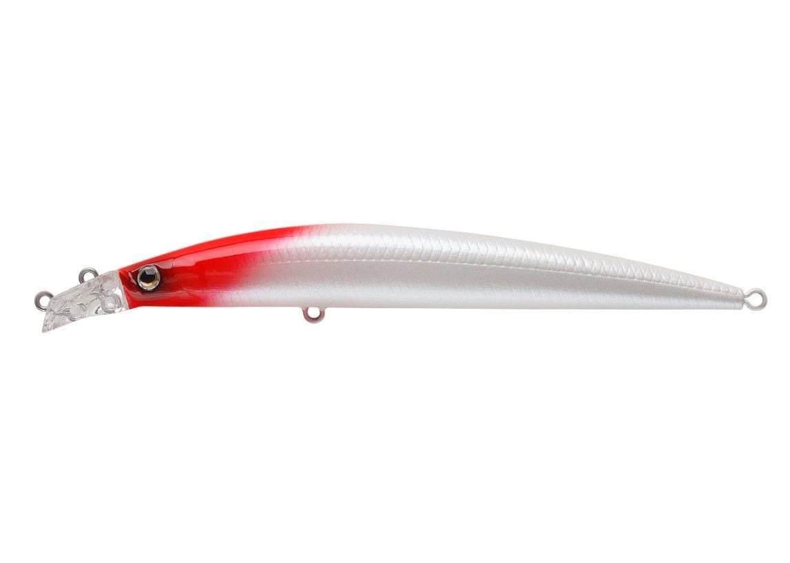 Воблер Strike Pro Top Water Minnow 110 022PF Milk Redhead 10,5 гр   JL-166F#022PF — характеристики,  особенности конструкции
