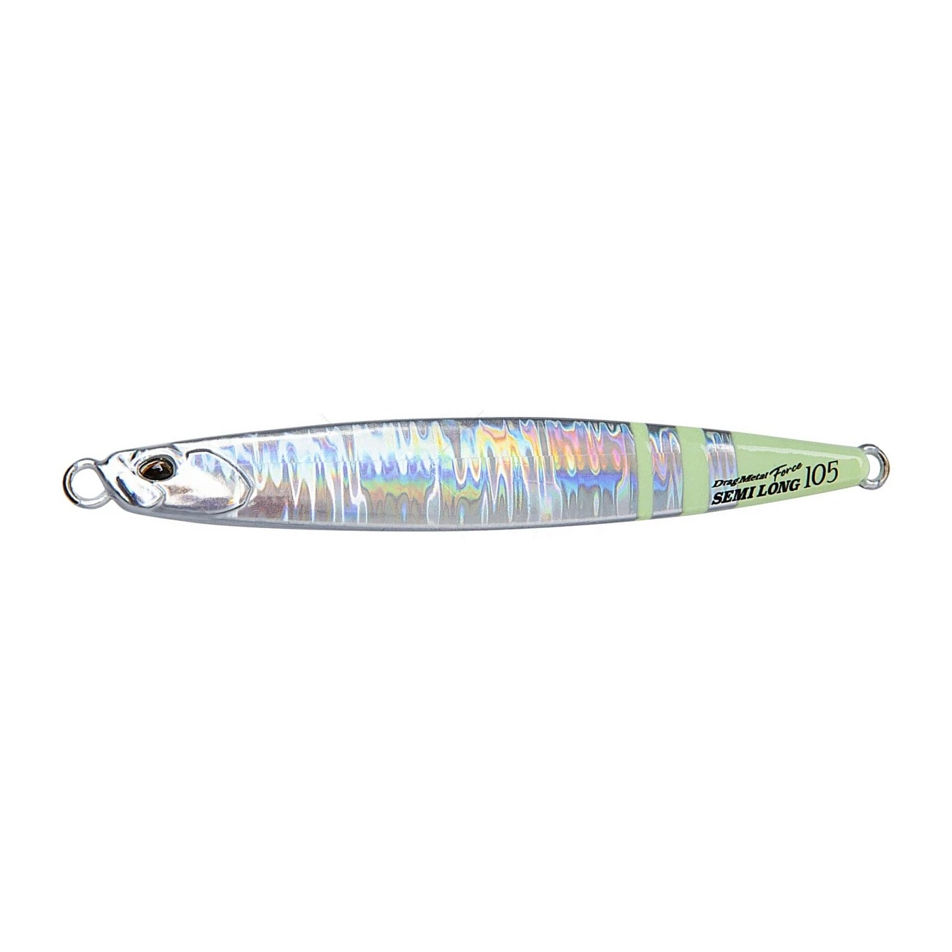 Пилькер DUO Drag Metal Force Semi Long 125g 125 гр 130 мм PPA0598 Silver Glow Zebra   DUO-59887 — характеристики,  особенности конструкции