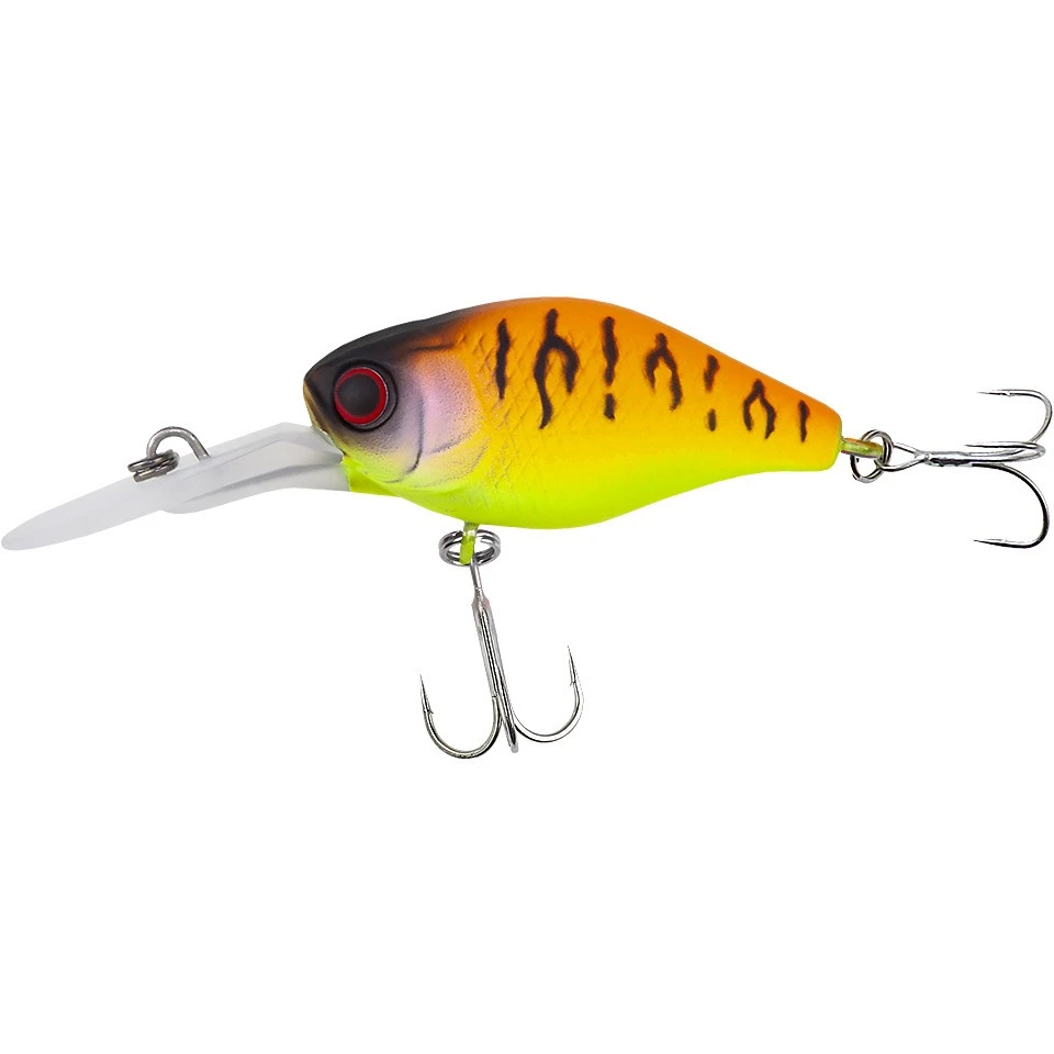 Воблер Jackall Diving Chubby 38 Silent Tropical Mat Tiger 4,3 гр — характеристики,  особенности конструкции