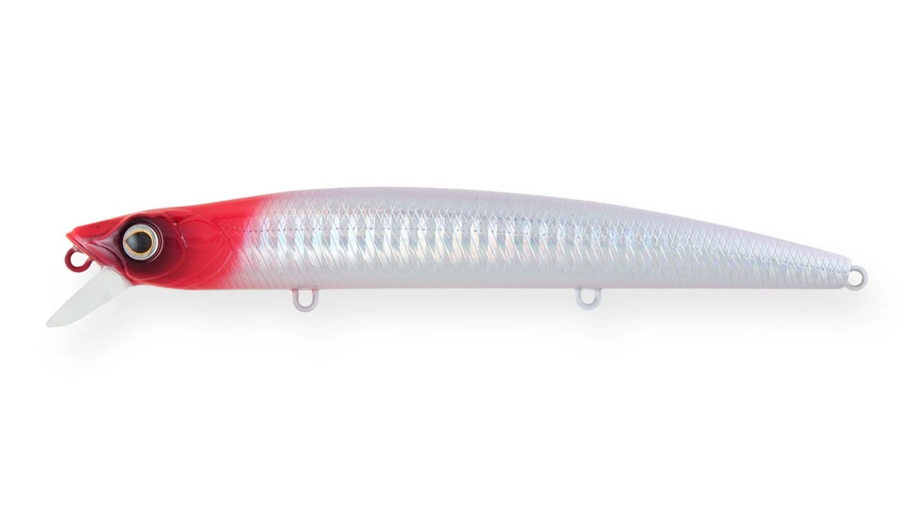 Воблер Strike Pro Wiggle Stick 140 022PPP-713 Redhead Silver 20,5 гр   EG-031F#022PPP-713 — характеристики,  особенности конструкции