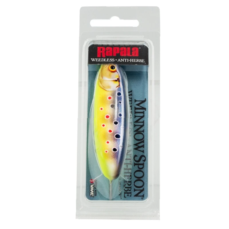 Колеблющаяся Блесна Rapala Minnow Spoon 08 22 гр 80 мм ATTR   RMS08-ATTR — крупный план
	                                    1