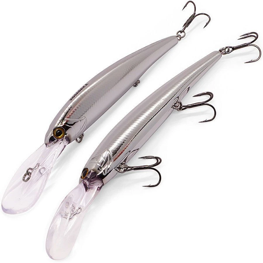 Воблер Kosadaka Bandit Deep XL 120F SIL 21 гр   BandXL120D-SIL — крупный план
	                                    1