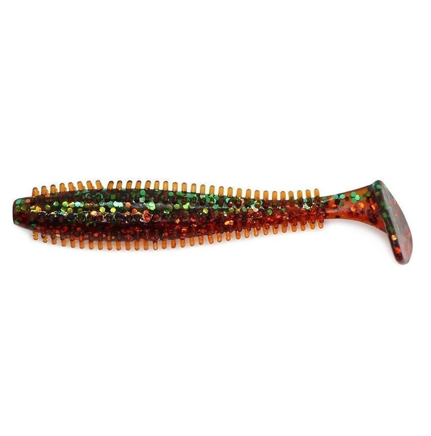 Силиконовая приманка Kosadaka Spikey Shad 90 90 мм 9 шт SMO   SSH-090-SMO — характеристики,
	                                    особенности конструкции