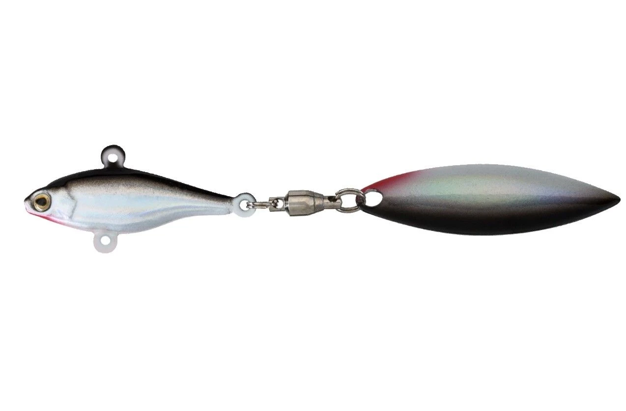Тейл-спиннер Strike Pro Micro Whaker 30 11 гр 88 мм Black Back Silver   JG-001A#A010EP — характеристики,
	                                    особенности конструкции
