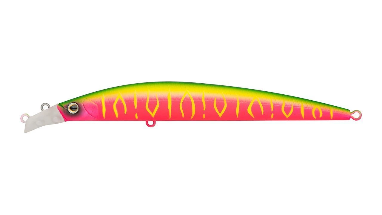 Воблер Strike Pro Top Water Minnow 110 A230S Watermelon Mat Tiger 10,5 гр   JL-166F#A230S — характеристики,
	                                    особенности конструкции