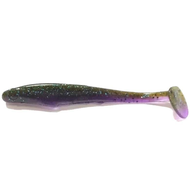 Силиконовая приманка Reins Rockvibe Shiner 4 101 мм 8 шт 060-Onga River Moneybait   RVS4-060 — характеристики,  особенности конструкции