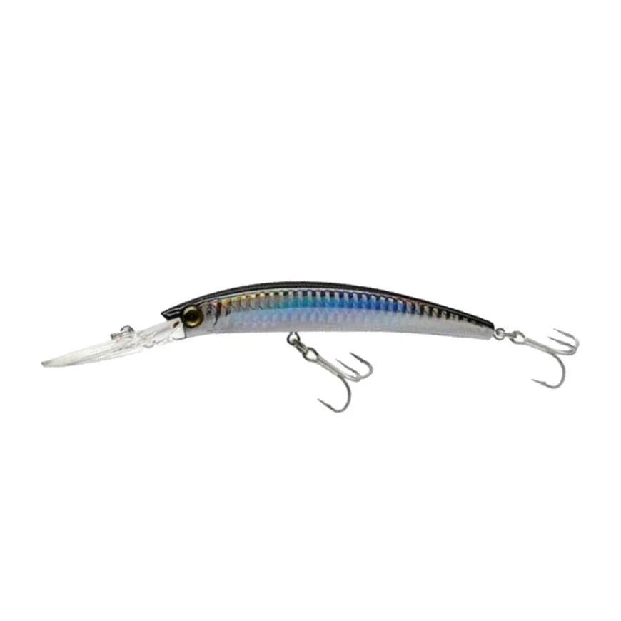 Воблер Yo-Zuri Crystal Minnow Deep Diver 110F C4 Silver Black 16 гр   R1135-C4 — характеристики,
	                                    особенности конструкции