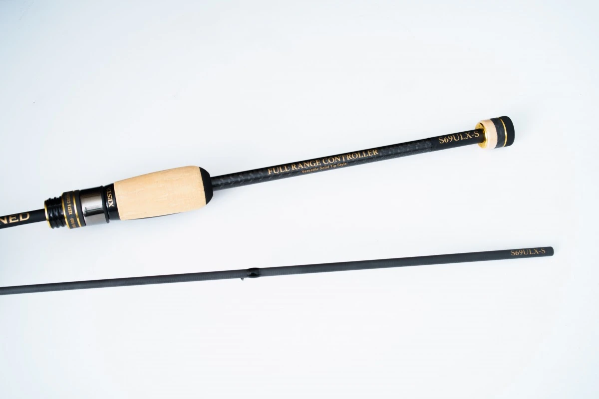 Спиннинг Xesta Black Star Extra Tuned S69ULX-S 205 см 0,2 - 10 гр  Full Range Controller  XBSET-S69ULX-S — крупный план
	                                    3