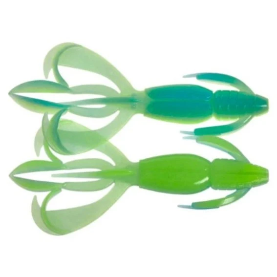 Силиконовая приманка Keitech Crazy Flapper 2.8 71 мм 8 шт PAL03 Ice Chartreuse — характеристики,  особенности конструкции