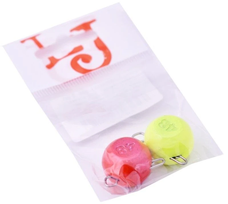 Груз Lucky John Ball 48 гр 2 шт RGY Mix 1   LJBRMIX1-048 — крупный план
	                                    1