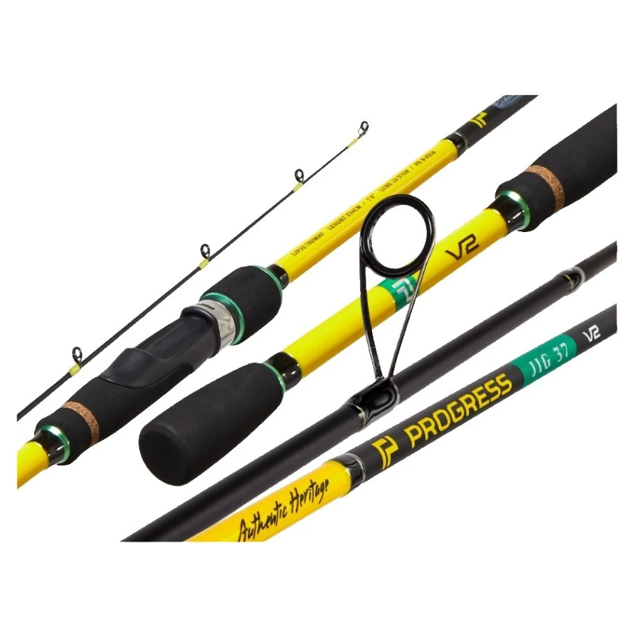 Спиннинг Lucky John Progress Jig V2 782MHF 234 см 12 - 37 гр    LJPJ2-782MHF — крупный план
	                                    1