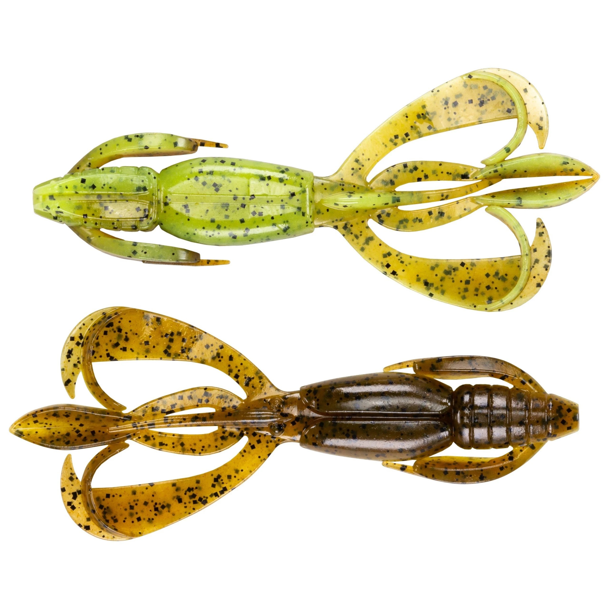 Силиконовая приманка Keitech Crazy Flapper 2.8 71 мм 8 шт 401 Green Pumpkin PP Chart — характеристики,  особенности конструкции