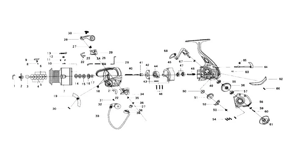 Катушка Kosadaka Blaze 2000S  16  BLZ2000S — крупный план
	                                    3