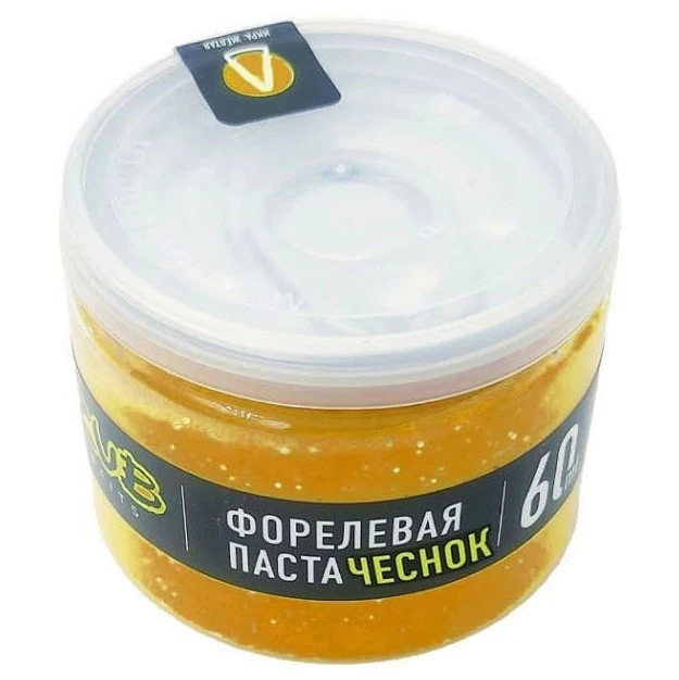 Паста ZUB Форель  Чеснок 60 мл  Оранжевая   LWQ027 — характеристики,  особенности конструкции