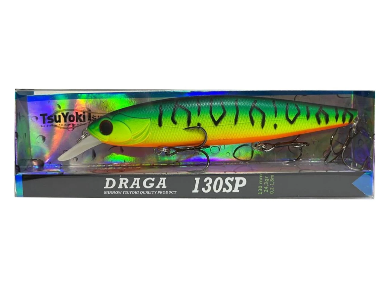 Воблер TsuYoki Draga 130SP 050Z 24,3 гр — крупный план
	                                    1