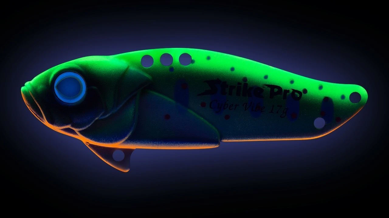 Цикада Strike Pro Cyber Vibe 45 9,1 гр Mat Motley Trout   JG-005C#A190ES — крупный план
	                                    1