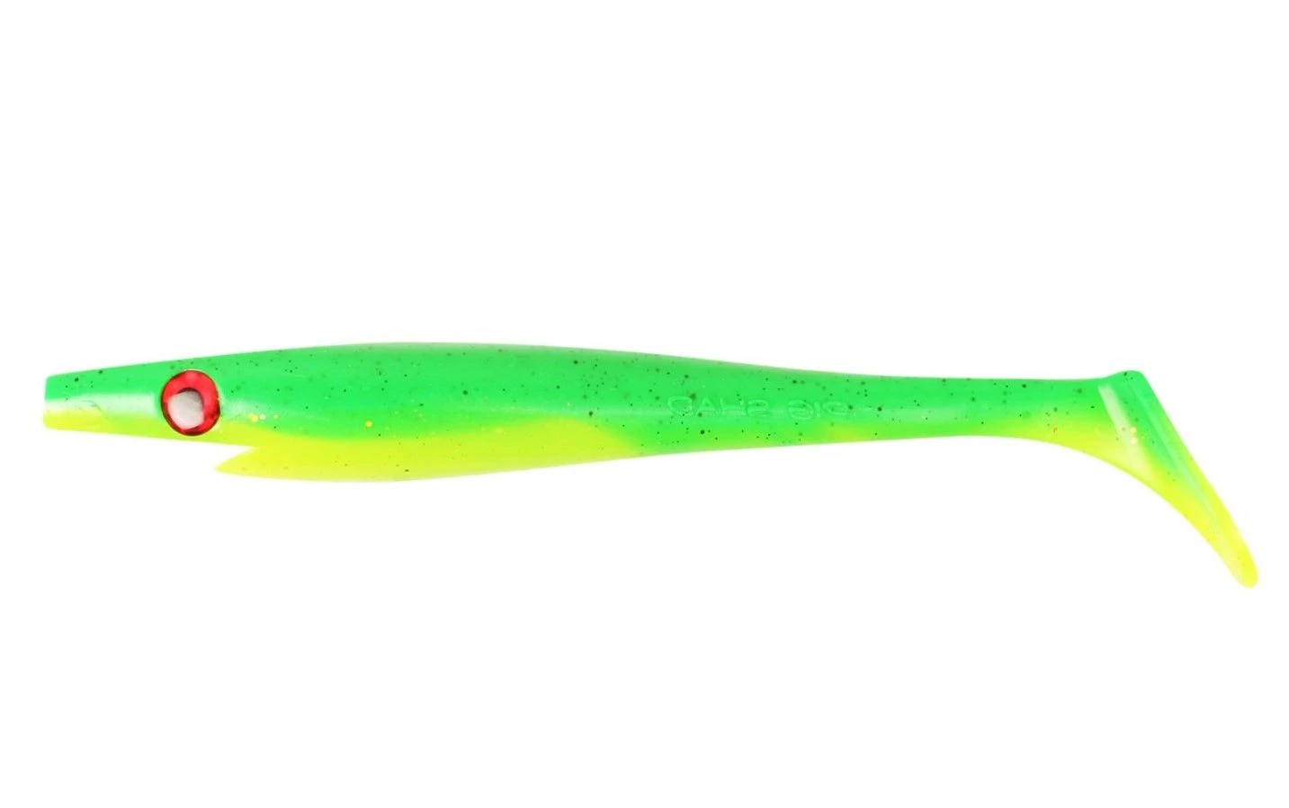 Силиконовая приманка Strike Pro Giant Pig Shad 260 мм 1 шт Firetiger   SP-172B#102 — характеристики,  особенности конструкции