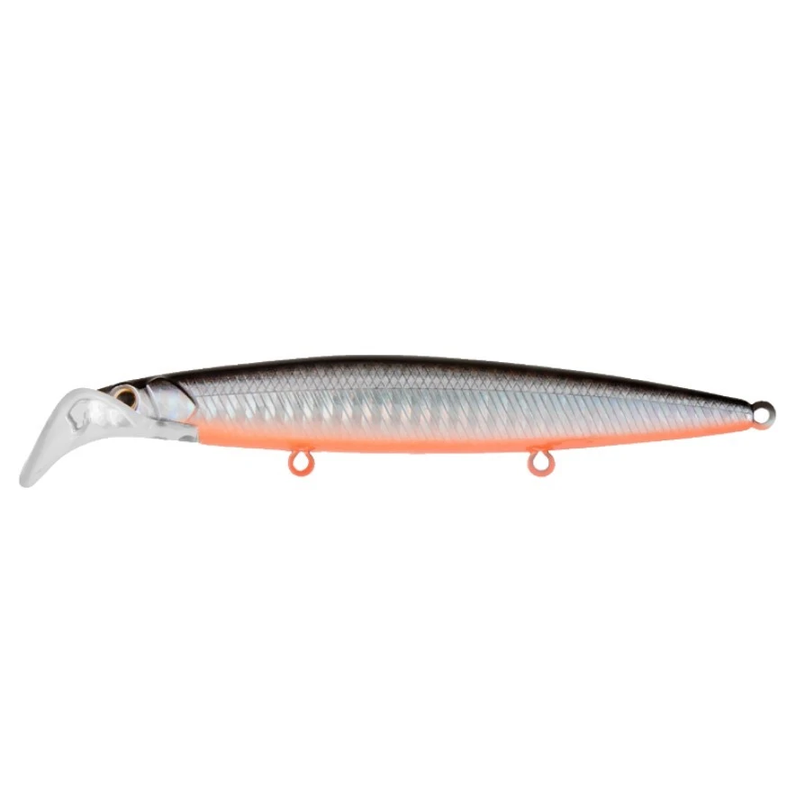 Воблер Strike Pro Scooter Minnow 110F A70-713 Black Silver OB 11,8 гр   EG-186F#A70-713 — характеристики,  особенности конструкции