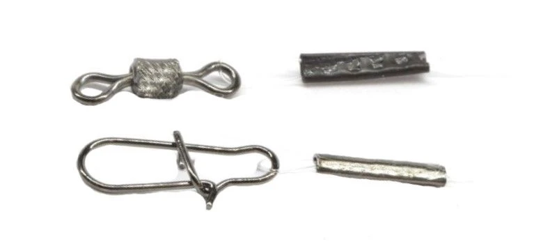 Поводок Lucky John Оснащенный 15 см 8 кг  0,4 мм  2 шт   LJF08-15 — крупный план
	                                    1