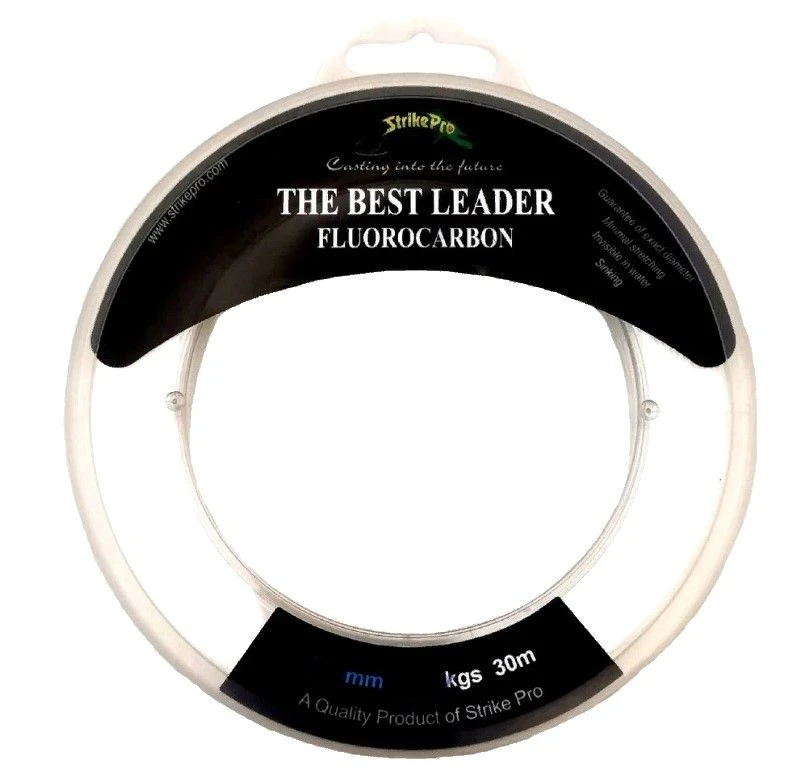 Флюорокарбон Strike Pro The Best Leader 30 м 0,121 мм — характеристики,  особенности конструкции