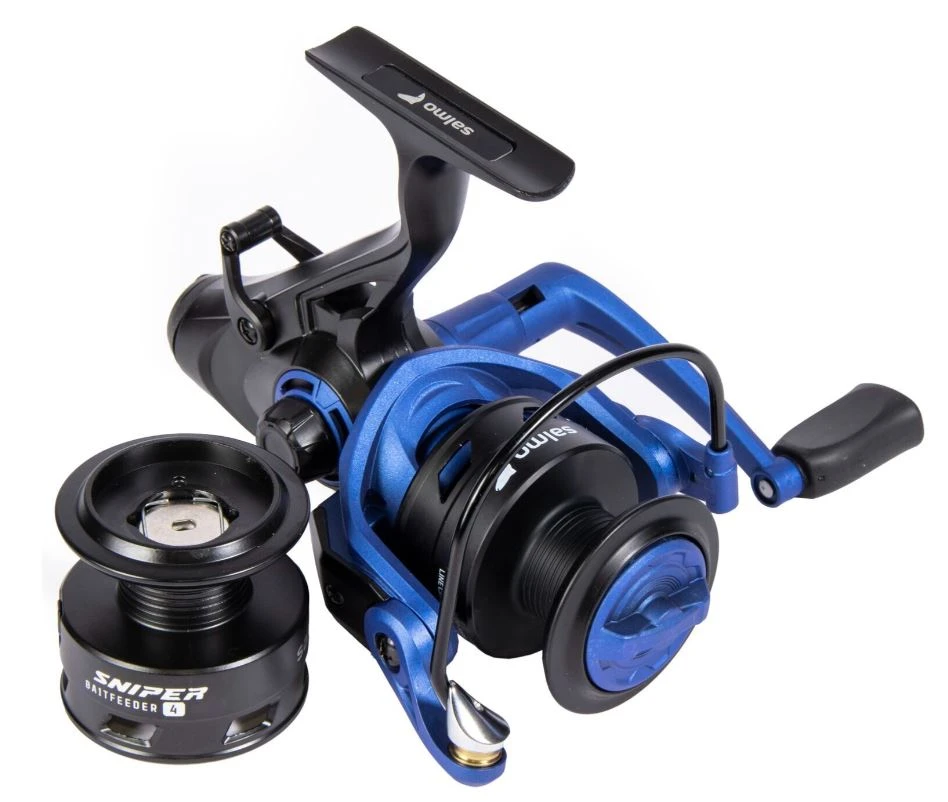 Катушка Salmo Sniper Baitfeeder 4 6000BR    S800-60BR — крупный план
	                                    1