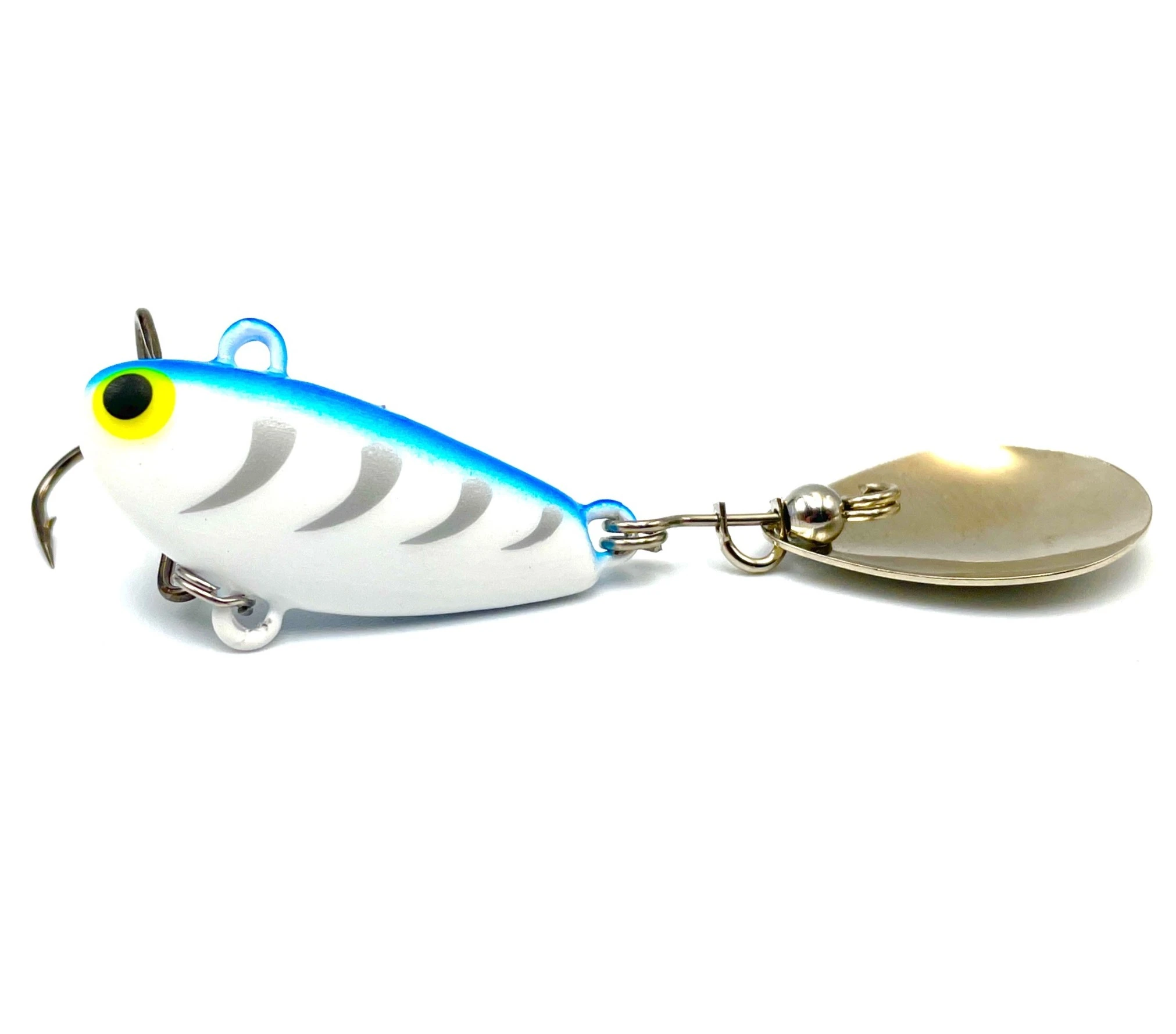 Тейл-спиннер UF Studio Buzzet Bullet 20 20 гр 60 мм Dead Herring   B20dH — характеристики,  особенности конструкции