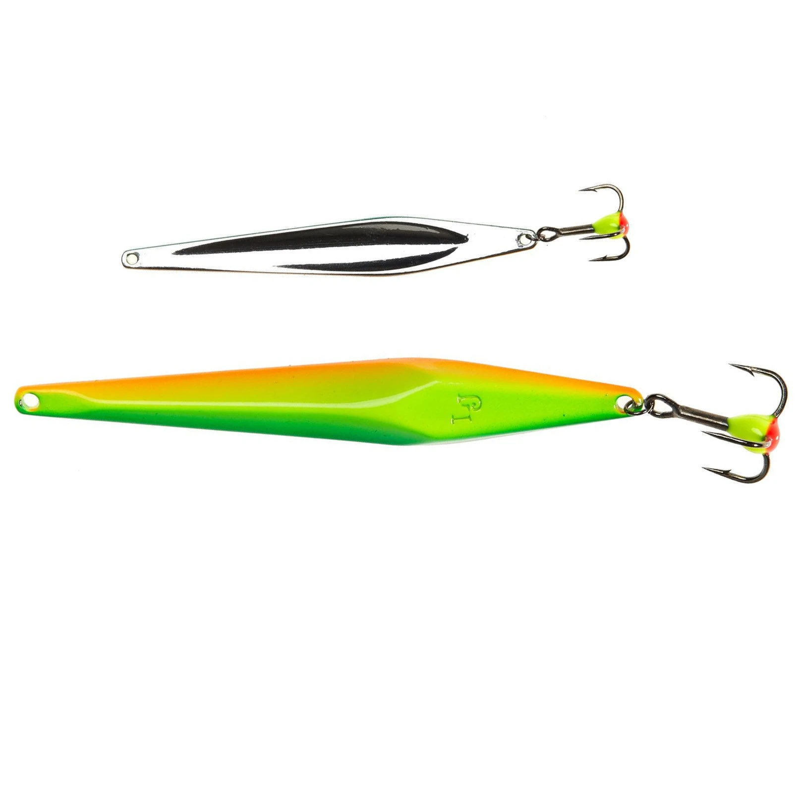 Зимняя Блесна Lucky John Shiner 5,1 гр 55 мм Apple   LJS55-A — крупный план
	                                    2