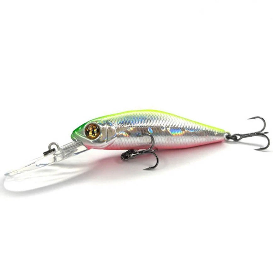 Воблер Pontoon 21 CrackJack 58SP-DR A62 Crash Fresh Chartreuse Silver 5,7 гр   P21-CRJ-58SP-DR-A62 — характеристики,  особенности конструкции