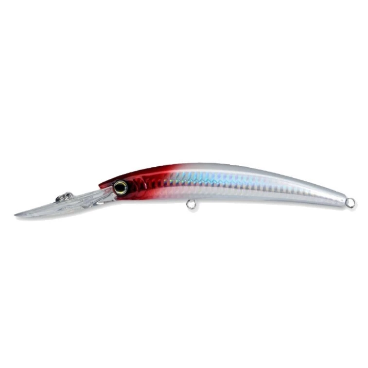 Воблер Yo-Zuri Crystal Minnow Deep Diver 110F HRH Red Head 16 гр   R1135-HRH — характеристики,  особенности конструкции