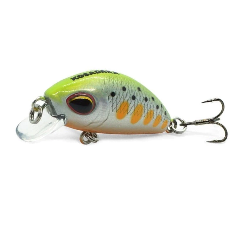 Воблер Kosadaka L-Minnow XS 33S TTN 3,1 гр   LMxs33s-TTN — характеристики,
	                                    особенности конструкции