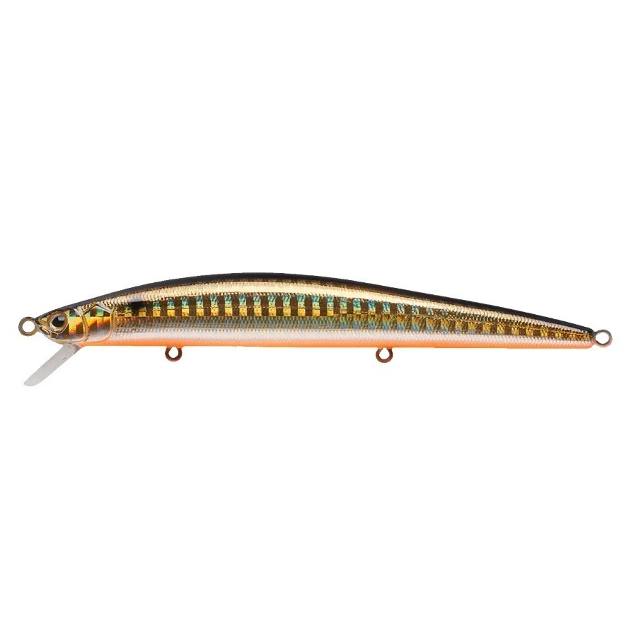 Воблер Strike Pro Slingshot Minnow 120F 613-713 Black Back Smoked OB 12,6 гр   EG-145F#613-713 — характеристики,
	                                    особенности конструкции