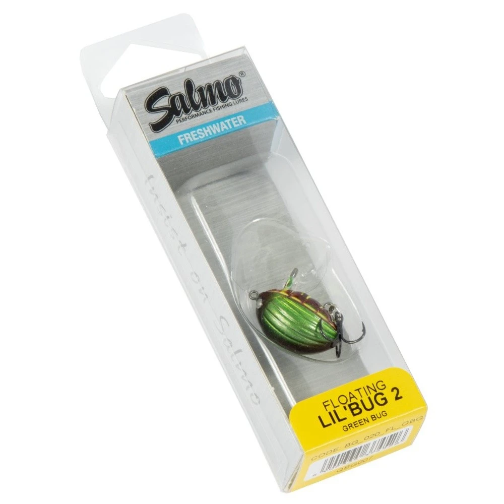 Воблер Salmo Lil Bug F 02 GBG 2,8 гр   QBG007 — крупный план
	                                    2