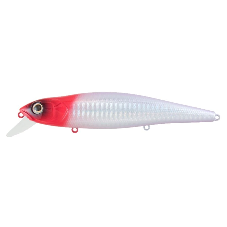 Воблер Strike Pro Jer-O Minnow 130 022PPP-713 Redhead Silver 27,8 гр   EG-039SP#022PPP-713 — характеристики,  особенности конструкции