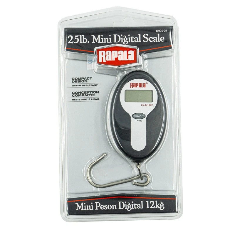 Весы Rapala Электронные  Компактные до 12 кг  RMDS-25 — крупный план
	                                    1