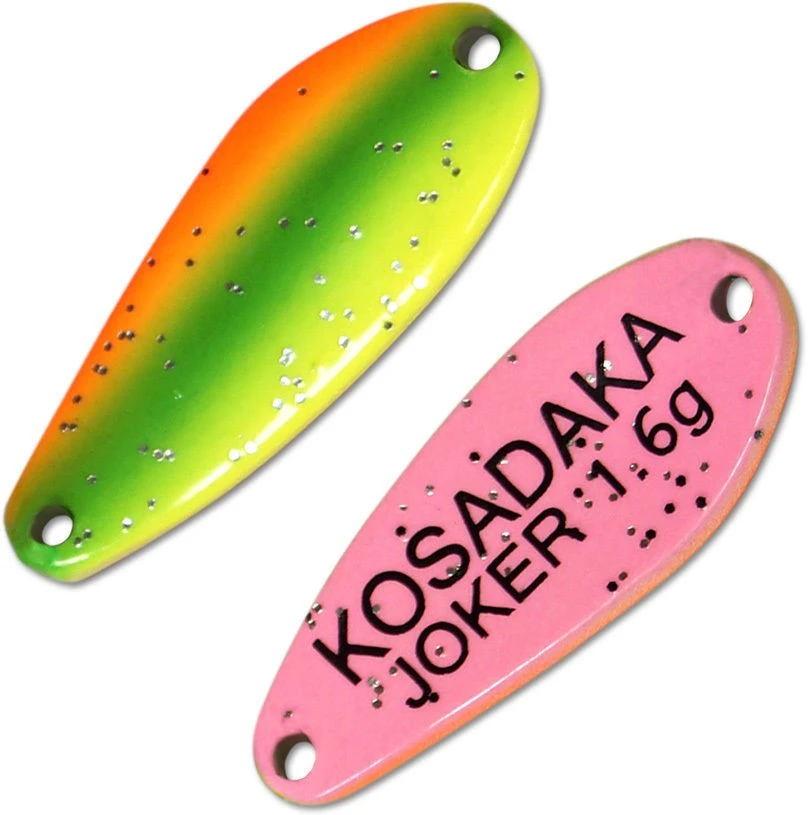 Колеблющаяся Блесна Kosadaka Trout Police Joker 1,6 гр 25 мм Ak54   Tl-Jk-Ak54 — характеристики,  особенности конструкции