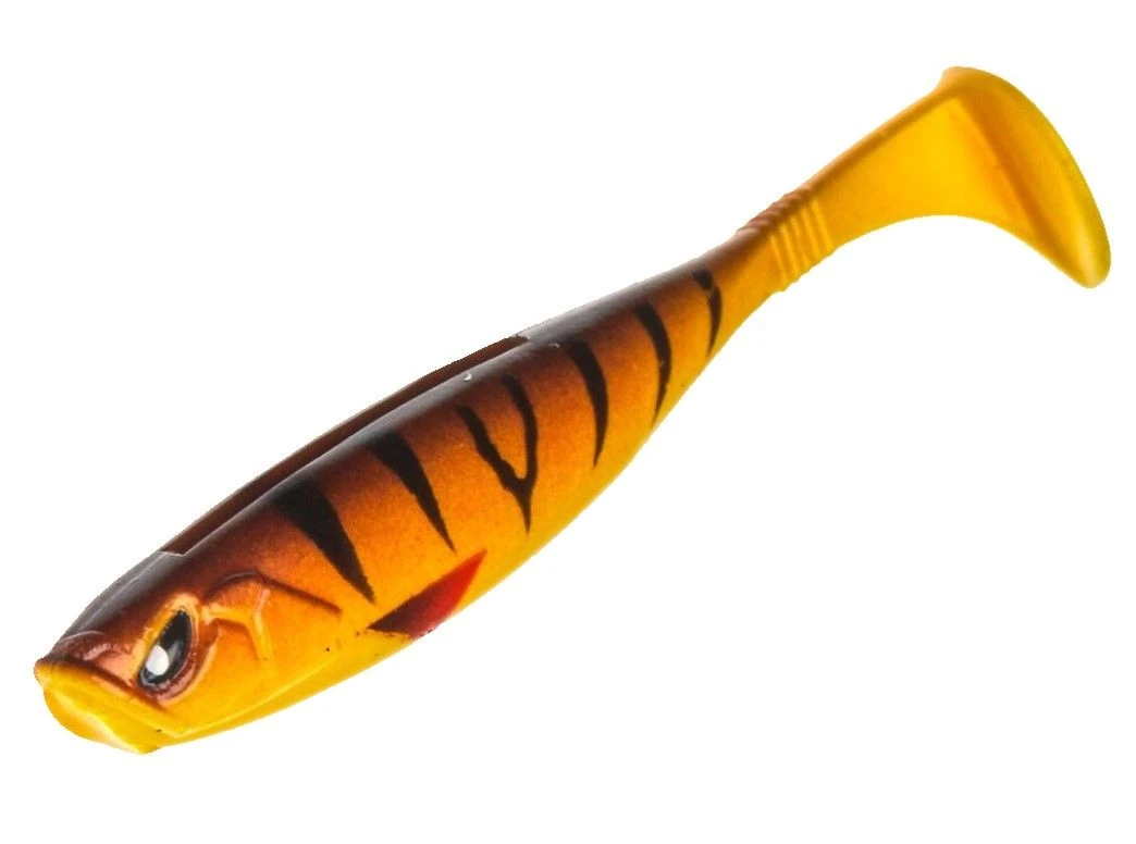 Силиконовая приманка Lucky John Basara Soft Swim 2.5in 63 мм 8 шт PG08 3D Series  140402-PG08 — крупный план
	                                    1