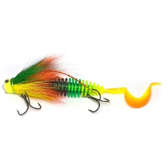 Бактейл Boroda Baits Bearded Mouse 190 мм 1 шт 313 Phantom Double Tail 135 mm  BM-313 — характеристики,  особенности конструкции