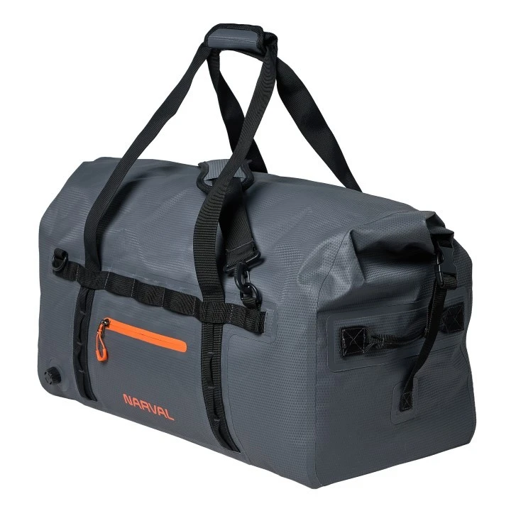 Сумка Narval Water-Resistant Travel Bag  65х60х28 см Dark Grey&Orange 60L  NVATB1XGO1 — крупный план
	                                    1