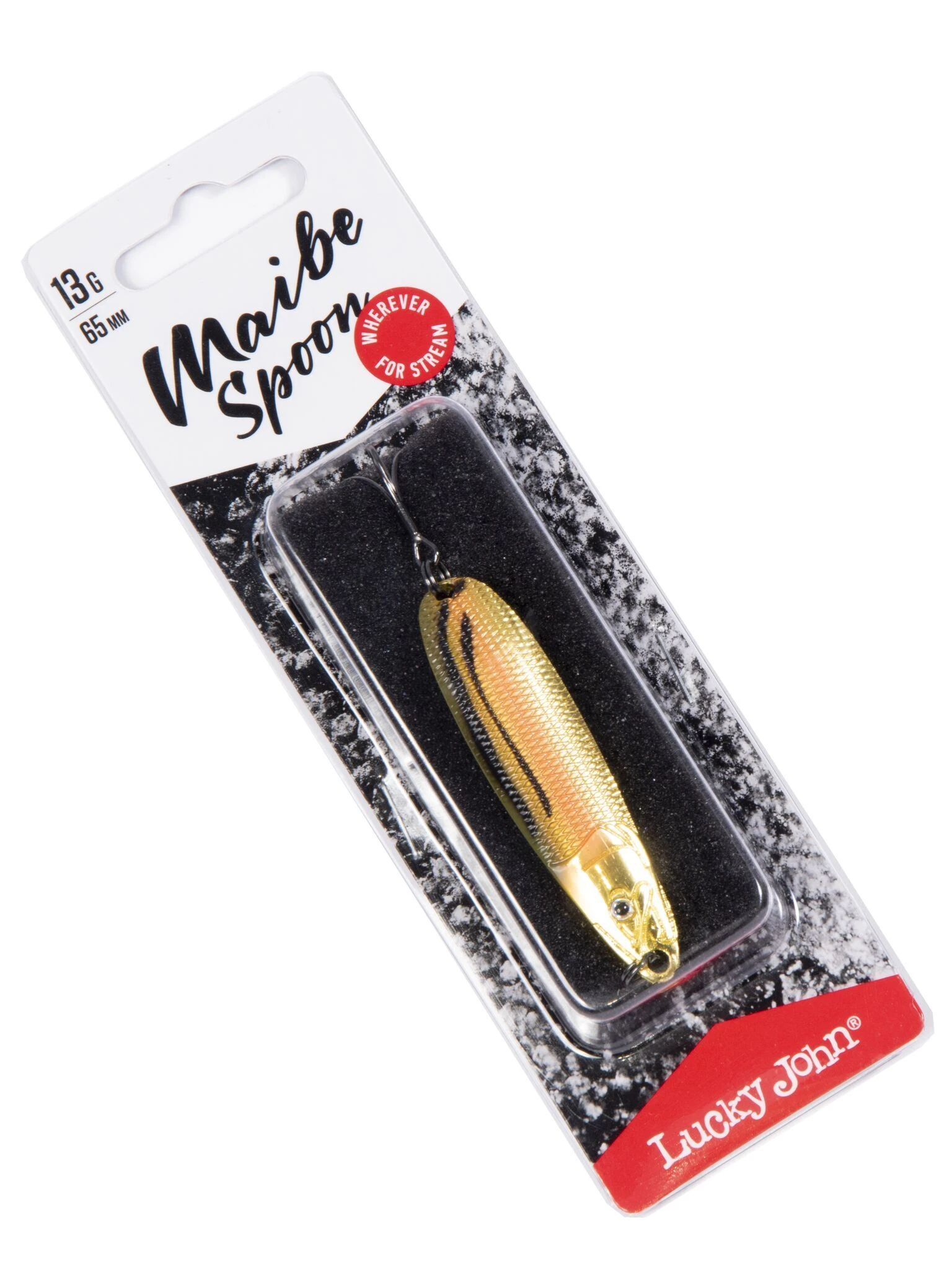 Колеблющаяся Блесна Lucky John Maibe Spoon 13 гр 65 мм 005   LJMAI13-005 — крупный план
	                                    2