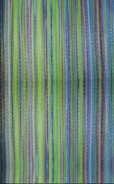 Плетеный шнур YGK X-Braid Upgrade X4 120 м  PE # 0,8 3 Color 0,148 мм — крупный план
	                                    1