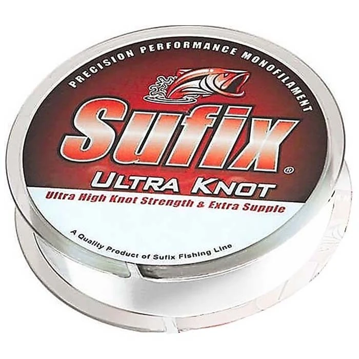 Леска монофильная Sufix Ultra Knot x10 100 м 0,35 мм Прозрачная   DS1UK035024A9U — характеристики,  особенности конструкции