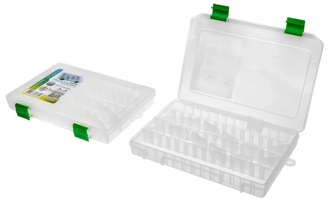 Коробка Fisherbox 220  22х16х3 см    22.16.02 — крупный план
	                                    2