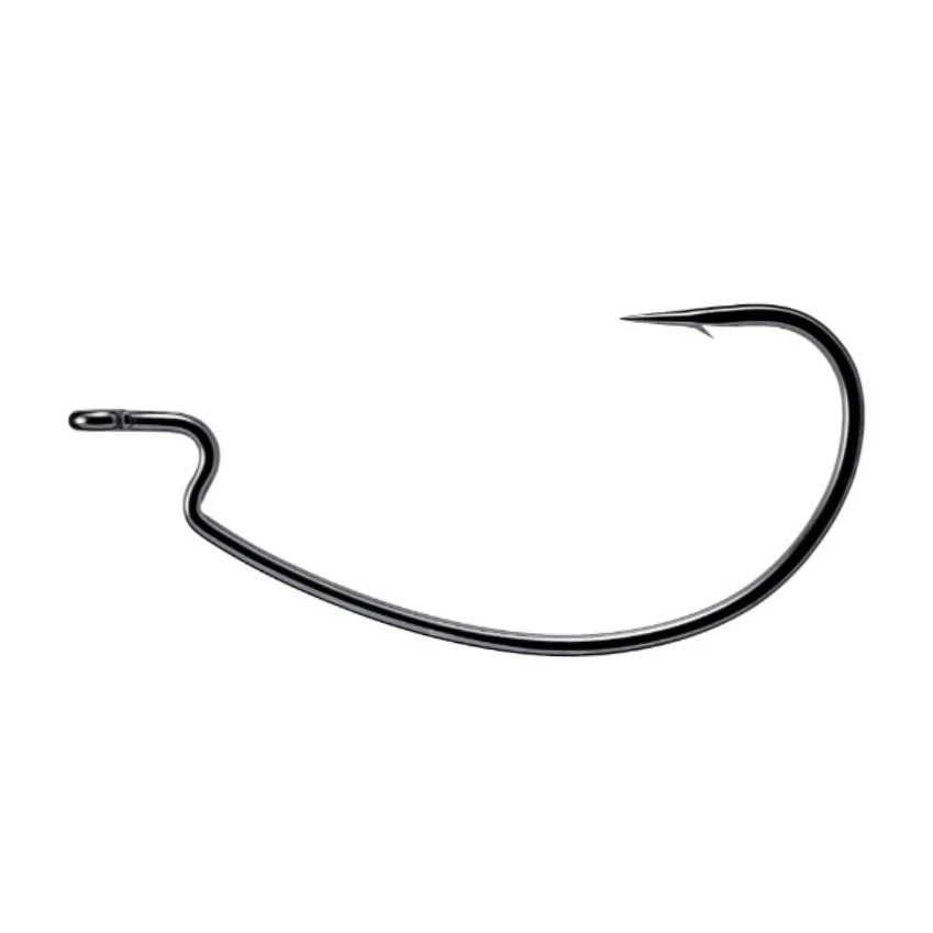 Крючок Офсетный Varivas Offset Master Monster Class №1/0 7 шт NS Black — характеристики,  особенности конструкции