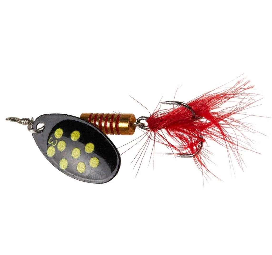 Вращающаяся Блесна Lucky John Spin-X Round №3 8 гр BF   LJSR03-BF — крупный план
	                                    1